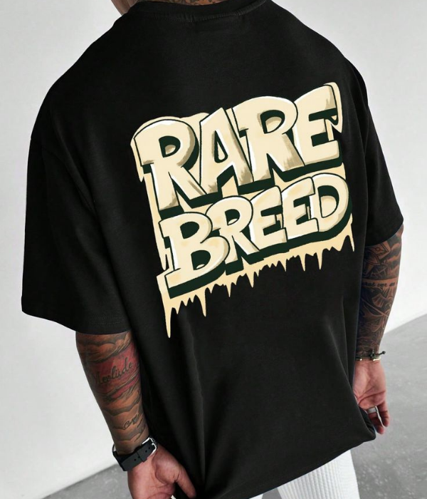 UrbanOutfits Oversized T-shirt Black / S ' RARE BREED ' Oversized T-shirt [ UNISEX ]