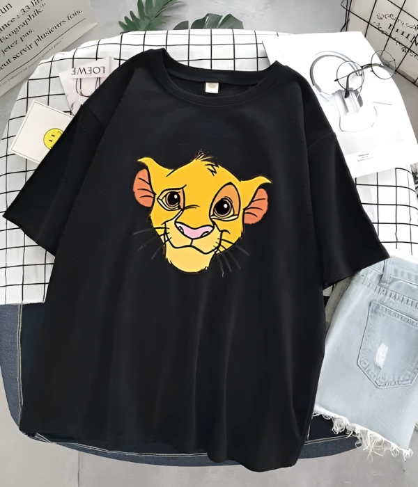 UrbanOutfits Oversized T-shirt Black / S SIMBA Oversized T-shirt [ Unisex ]