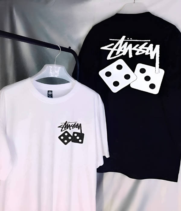 UrbanOutfits Oversized T-shirt Black / S STUSSY Oversized T-shirt [ Unisex ]