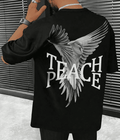 UrbanOutfits Oversized T-shirt Black / S ' Teach ' Oversized T-shirt [ UNISEX ]