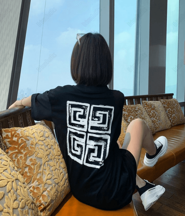 UrbanOutfits Oversized T-shirt Black / S Women Oversized T-shirt [ UNISEX ]