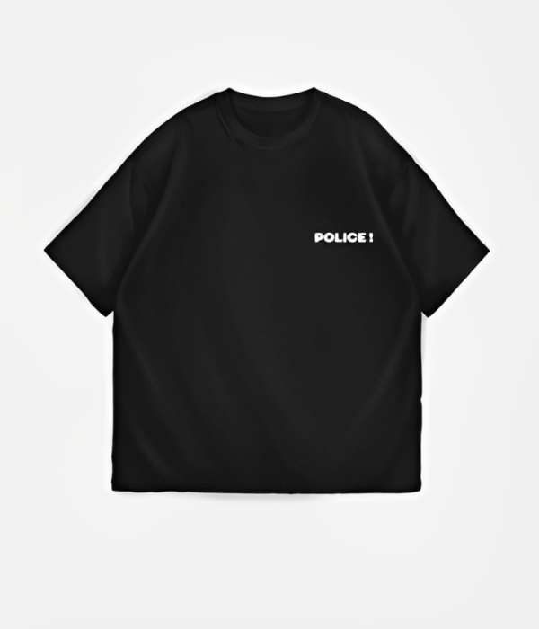 UrbanOutfits Oversized T-shirt ' DA POLICE ! ' Oversized T-shirt [ Unisex ]