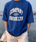UrbanOutfits Oversized T-shirt Dark blue / S Men Oversizes T-shirt