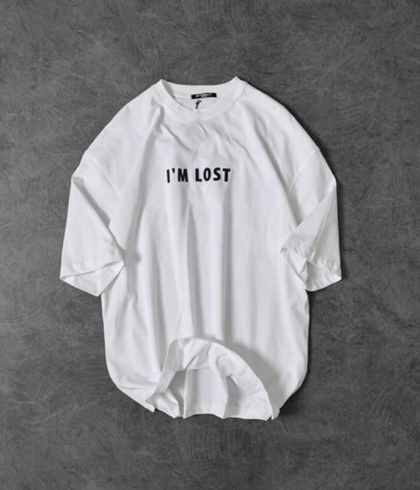 UrbanOutfits Oversized T-shirt ' DON'T FOLLOW ME ' Oversized T-shirt [ Unisex ]