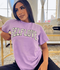 UrbanOutfits Oversized T-shirt Light purple / Cotton / S SelfLove Oversized Women T-Shirt