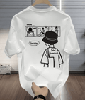 UrbanOutfits Oversized T-Shirt White / S GO WOW ! - Oversized T-shirt