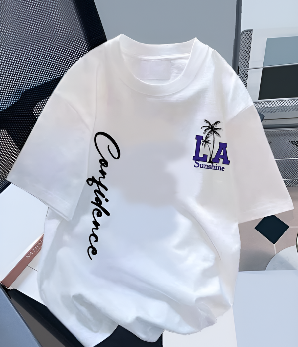 UrbanOutfits Oversized T-shirt White / S LA Oversized T-shirt [ Unisex ]