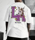 UrbanOutfits Oversized T-shirt White / S ' LA 'Oversized T-shirt [ UNISEX ]