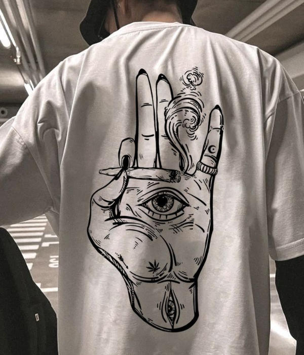 UrbanOutfits Oversized T-shirt White / S Oversized T-shirt [ UNISEX ]