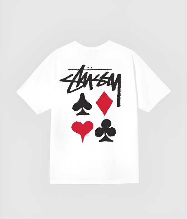 UrbanOutfits Oversized T-shirt White / S STUSSY ♠️ Oversized T-shirt  [ Unisex ]