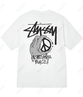 UrbanOutfits Oversized T-shirt White / S STUSSY PEACE Oversized T-shirt [ Unisex ]