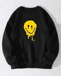 UrbanOutfits sweatshirt Black / Cotton-Fleece / S Emoji - Oversized sweatshirt [ Unisex ]