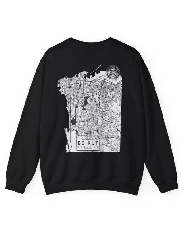 UrbanOutfits sweatshirt Black / Cotton-Fleece / S Lebanese Capital - Oversized sweatshirt
