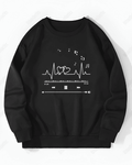 UrbanOutfits sweatshirt Black / Cotton-Fleece / S Track - Oversized sweatshirt [ Unisex ]