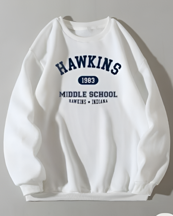 UrbanOutfits sweatshirt White / Cotton-Fleece / S HAWKINS - Oversized sweatshirt