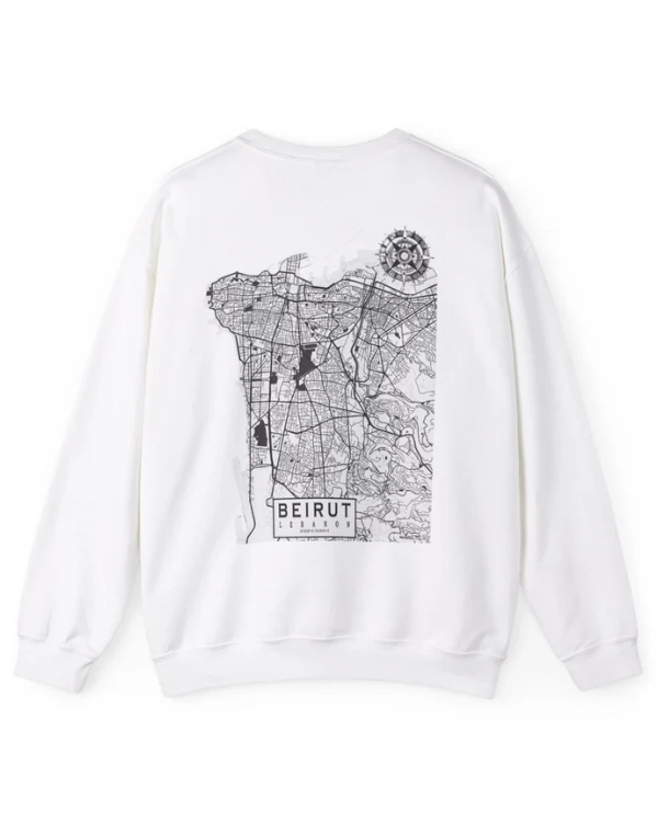 UrbanOutfits sweatshirt White / Cotton-Fleece / S Lebanese Capital - Oversized sweatshirt