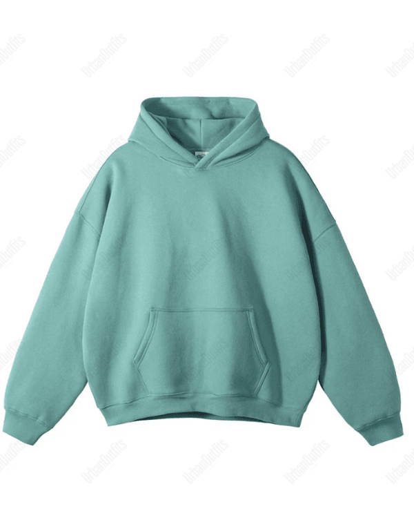UrbanOutfits Unisex Oversized plain hoodie Mint Oversized Plain Hoodie