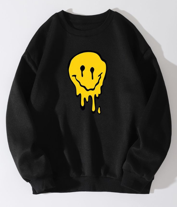 UrbanOutfits Unisex Oversized Sweatshirts Black / Cotton / S Unisex  Oversized Sweatshirt