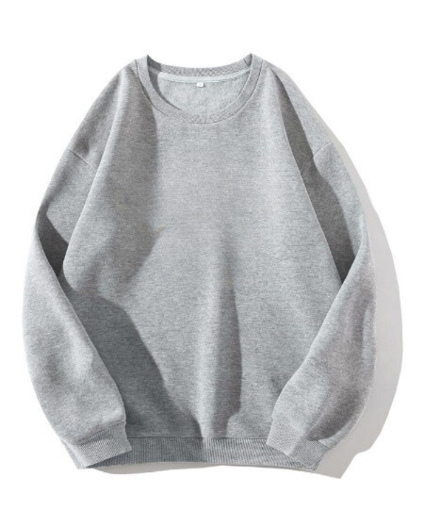 UrbanOutfits Unisex Oversized Sweatshirts Gray / S Basic Oversized sweatshirt - Gray