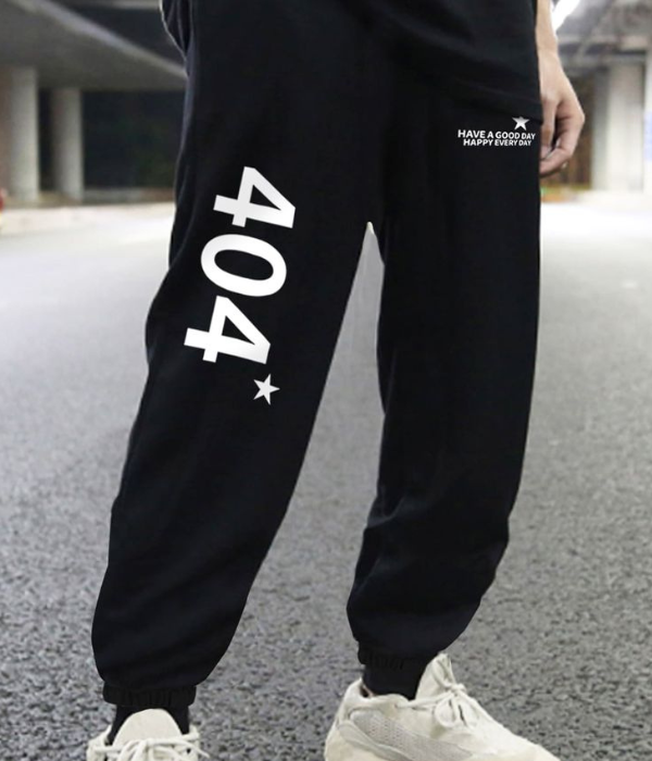 UrbanOutfits Unisex Sweatpants Black / Cotton-Fleece / S 404* Unisex Oversized Sweatpants