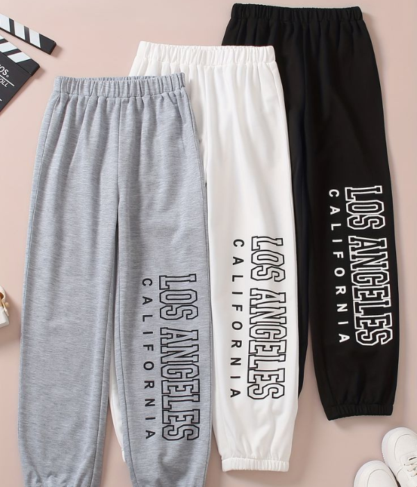 UrbanOutfits Unisex Sweatpants 'Los Angeles ' Unisex Oversized Sweatpants