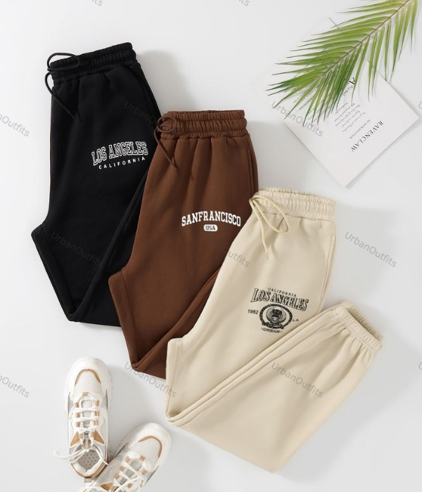 UrbanOutfits Unisex Sweatpants 'Los Angeles ' Unisex  Oversized Sweatpants