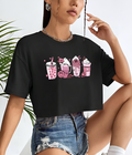 UrbanOutfits Women Crop Top Black / S Women Crop-Top