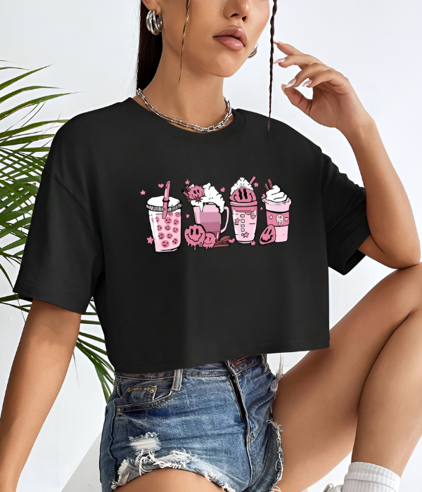 UrbanOutfits Women Crop Top Black / S Women Crop-Top