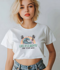 UrbanOutfits Women Crop Top White / S Women Oversized Crop Top