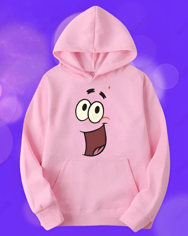 UrbanOutfits Women Oversized Hoodie Baby pink / Cotton-Fleece / S Cartoon - Women Oversized Hoodie
