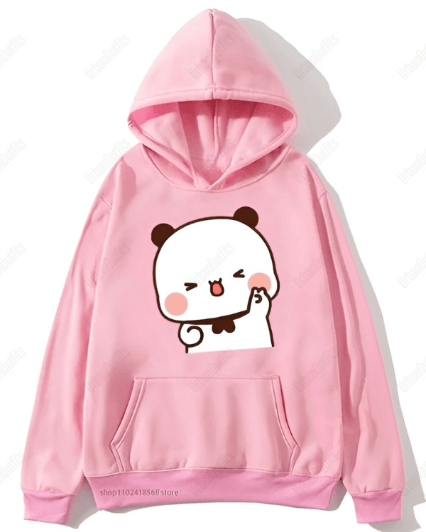 UrbanOutfits Women Oversized Hoodie Baby pink / Cotton-Fleece / S Dudu & Bubu - Women Oversized Hoodie
