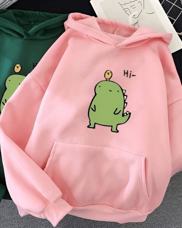 UrbanOutfits Women Oversized Hoodie Baby pink / Cotton-Fleece / S HI - Women Oversized Hoodie