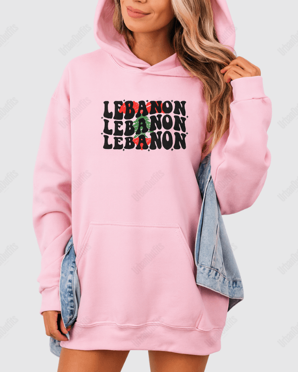UrbanOutfits Women Oversized Hoodie Baby pink / Cotton-Fleece / S LEBANON - Women Oversized Hoodie