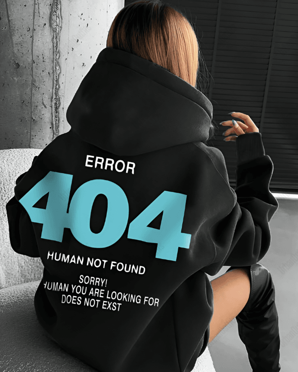 UrbanOutfits Women Oversized Hoodie Black / Cotton-Fleece / S 404 - Women Oversized Hoodie