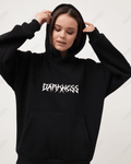 UrbanOutfits Women Oversized Hoodie Black / Cotton-Fleece / S Darkness - Women Oversized Hoodie