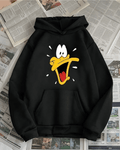 UrbanOutfits Women Oversized Hoodie Black / Cotton-Fleece / S Duck - Women Oversized Hoodie