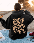 UrbanOutfits Women Oversized Hoodie Black / Cotton-Fleece / S Enough - Women Oversized Hoodie