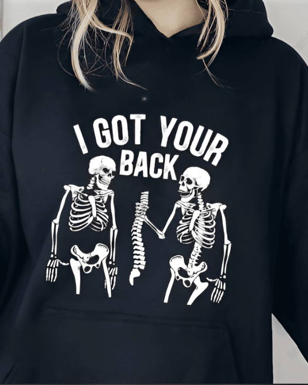 UrbanOutfits Women Oversized Hoodie Black / Cotton-Fleece / S I GOT YOUR BACK - Women Oversized Hoodie