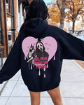 UrbanOutfits Women Oversized Hoodie Black / Cotton-Fleece / S No,you hang it first ! - Women Oversized Hoodie