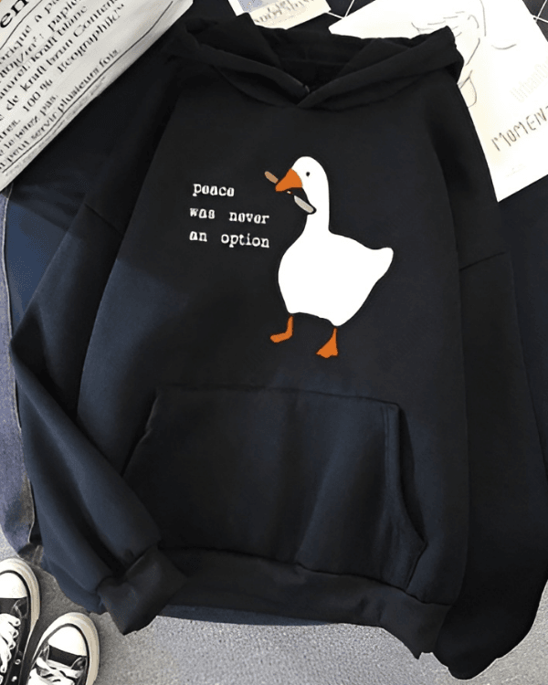 Peace was never an option - Women Oversized Hoodie