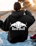 UrbanOutfits Women Oversized Hoodie Black / Cotton-Fleece / S Red Bull - Women Oversized Hoodie