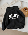 UrbanOutfits Women Oversized Hoodie Black / Cotton-Fleece / S SLAY - Women Oversized Hoodie