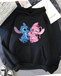 UrbanOutfits Women Oversized Hoodie Black / Cotton-Fleece / S Stitch - Women Oversized Hoodie