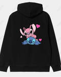 UrbanOutfits Women Oversized Hoodie Black / Cotton-Fleece / S Stitch - Women Oversized Hoodie