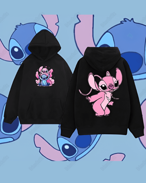 UrbanOutfits Women Oversized Hoodie Black / Cotton-Fleece / S Stitch - Women Oversized Hoodie