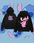 UrbanOutfits Women Oversized Hoodie Black / Cotton-Fleece / S Stitch - Women Oversized Hoodie