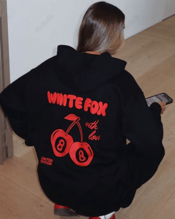 UrbanOutfits Women Oversized Hoodie Black / Cotton-Fleece / S White Box - Women Oversized Hoodie