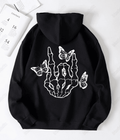 UrbanOutfits Women Oversized Hoodie Black / Cotton-Fleece / S Women Oversized Hoodie