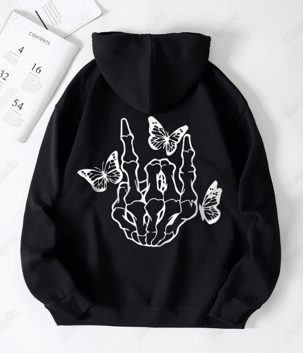 UrbanOutfits Women Oversized Hoodie Black / Cotton-Fleece / S Women Oversized Hoodie