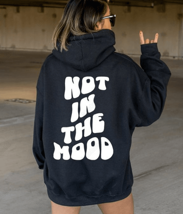 UrbanOutfits Women Oversized Hoodie Black / Cotton-Fleece / S Women Oversized Hoodie